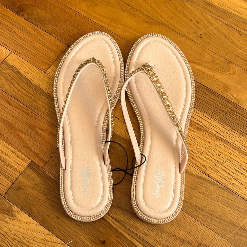 Charlotte Russe Flip Flops Size 9